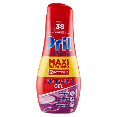 PRIL Tutto in 1 Gel Classico 2x684ml